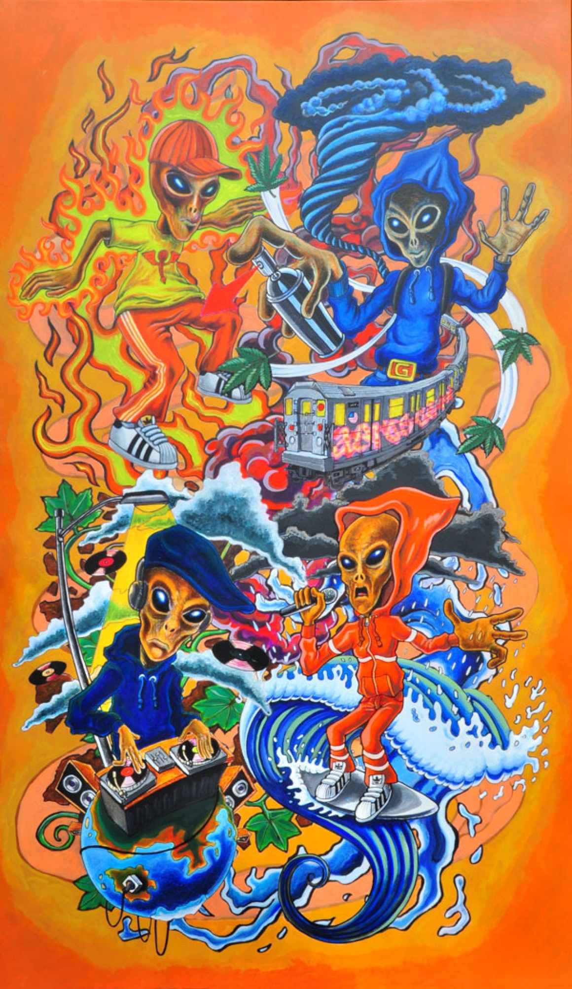 HipHop vs. Nature Elements